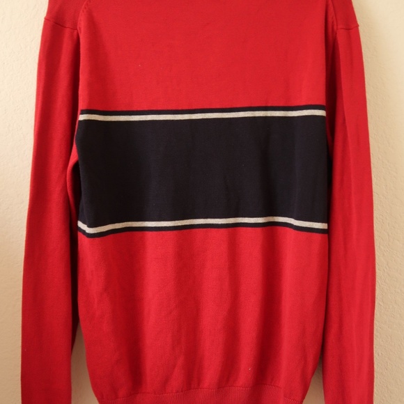 BRAND NEW Nautica striped zip-up sweater - Picture 3 of 4